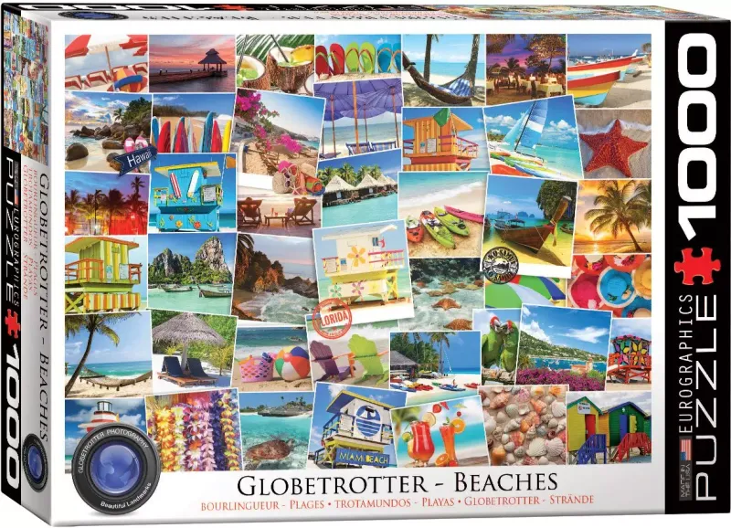 Puzzle 1000 Plaże Globetrotter 6000-0761 zdjęcie 1