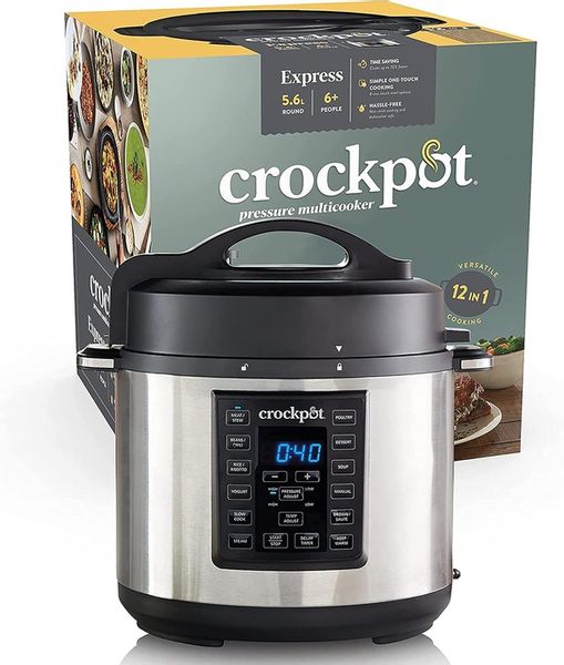 CrockPot Szybkowar cyfrowy 5,7l Multicooker timer timeselect zdjęcie 1