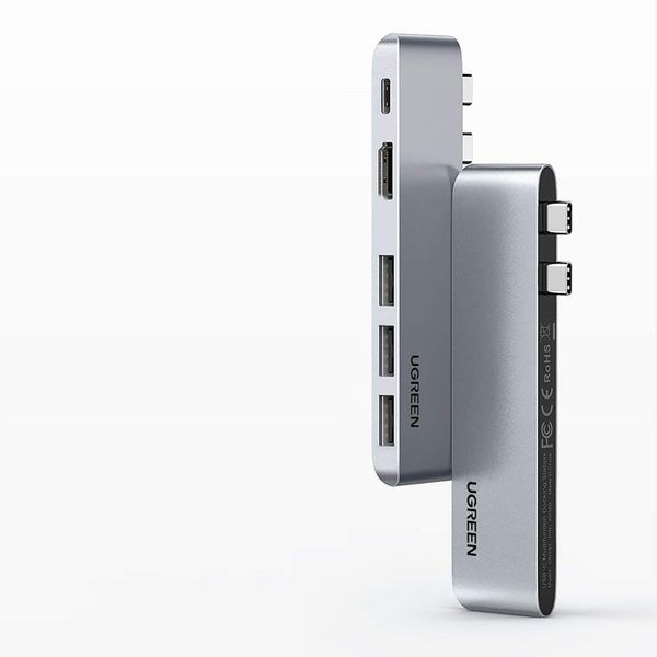 ADAPTER HUB UGREEN 2XUSB-C DO 3X USB 3.0 HDMI zdjęcie 3