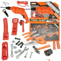 DUŻY ZESTAW DO MAJSTERKOWANIA NARZĘDZIA WIERTARKA