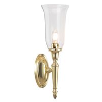 Kielichowy kinkiet łazienkowy BATH-DRYDEN2-PB mosiądz