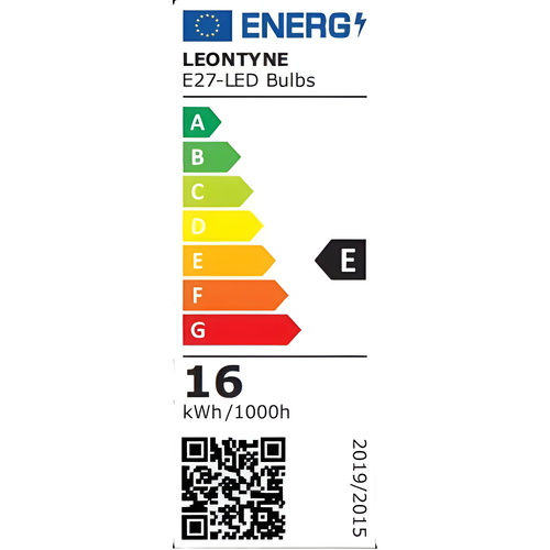 Kryształowy Żyrandol Sufitowy LED 16 W 6000 K 10x20 cm Chłodna Biel K9 na Arena.pl