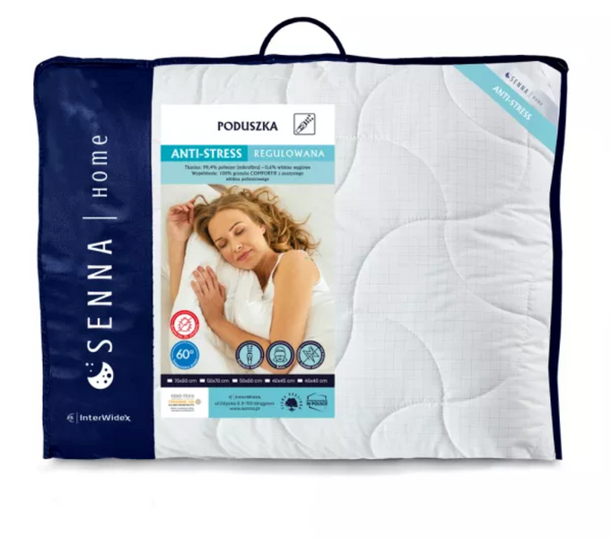 Poduszka regulowana 70x80 ANTI-STRESS Senna Home zdjęcie 2
