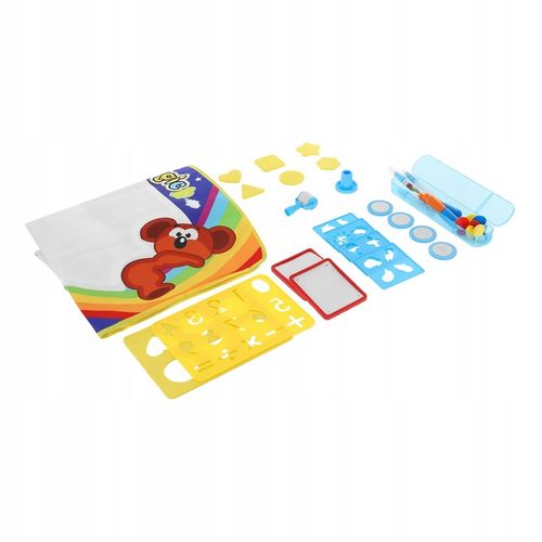 DUŻA MATA WODNA DO MALOWANIA PISAKAMI WODNYMI MATA 100x80 PIECZĄTKI PISAKI na Arena.pl