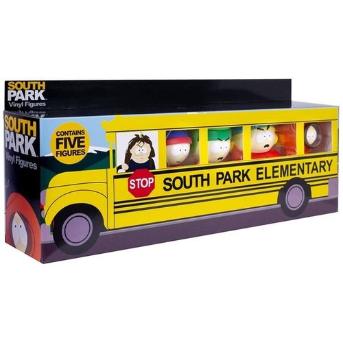 FIGURKI SOUTH PARK WINYLOWE 5PAK SCHOOL BUS CARTMAN STAN KENNY KYLE BUTTERS na Arena.pl