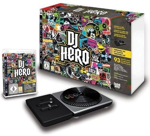 Nowy Mikser DJ HERO + Gra PS3 na Arena.pl