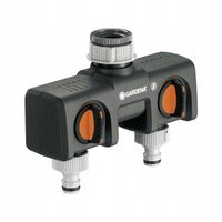 Rozdzielacz do wody DWIE STREFY możliwość regulacji i odcięcia GARDENA