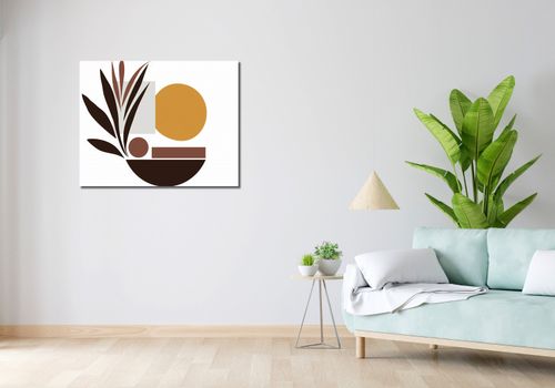 Obraz 90x70cm Stylizacja Roślin na Arena.pl