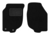 Dywaniki przednie welurowe do: Rover 200 2000-2005 hatchback czarne