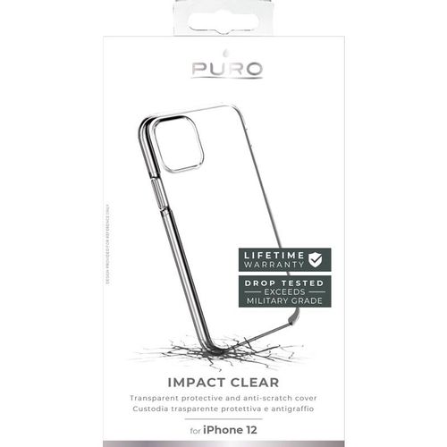 PURO Impact Clear Etui do iPhone 12 Mini (przezroczysty) na Arena.pl