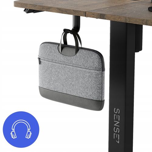 Biurko Elektryczne Regulowane 120x60cm Regulacja Wysokości 72-118cm na Arena.pl