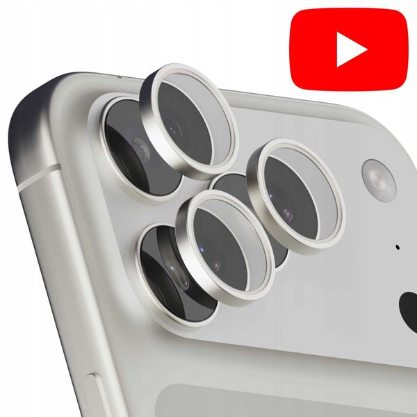 Spacecase Quickfit Camera Iphone 17 Pro / 17 Pro Max Silver zdjęcie 13