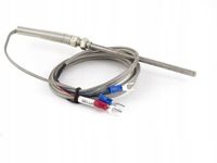 CZUJNIK temperatury PT100 400C sonda 5x100mm stal