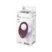 rechargeable vibro cockring pure passion stellar wine red