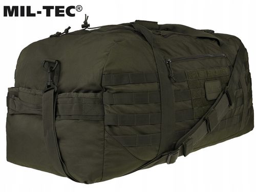 Torba wojskowa turystyczna Mil-Tec US Combat Parachute Cargo - Olive 105l na Arena.pl