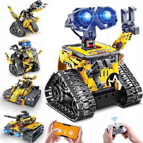 PROGRAMOWALNY ROBOT DUŻY ZESTAW KONSTRUKCYJNY APP I PILOT KONTROLA 672EL na Arena.pl