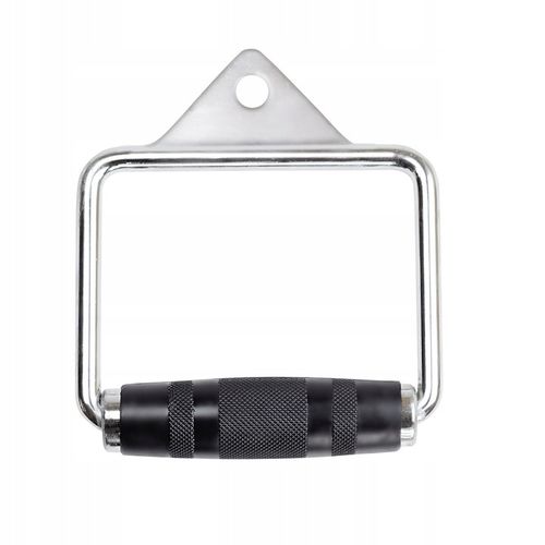 POJEDYŃCZY UCHWYT CHROMOWANA STAL GUMOWY UCHWYT SOLIDNY WYTRZYMAŁY HMS na Arena.pl