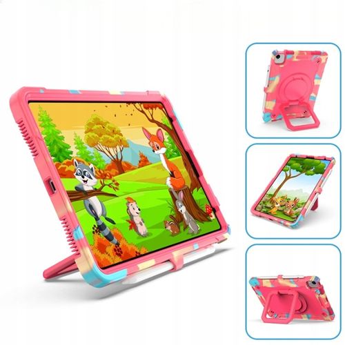 Etui do iPad Pro 3/2/1 11" z Podstawką i Paskiem na Ramię Różowy na Arena.pl