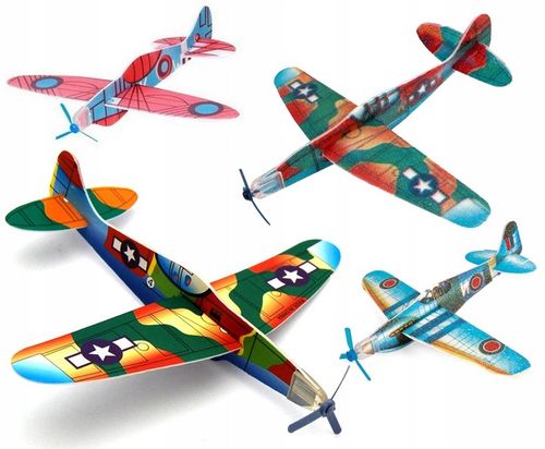 QBEST samoloty styropianowe zestaw 25 sztuk samolot styropianowy na Arena.pl