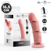 mr intense terence small - kompaktowy model silikonowy z przyssawką 16,5 cm