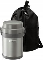 2X Termos obiadowy ZOJIRUSHI SL-JAF14-SA 1,23 l srebrny