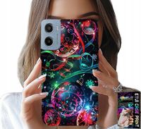 ETUI DO MOTOROLA E15 / G05 - ŚWIĄTECZNE BOMBKI, CHOINKA, CASE + FOLIA