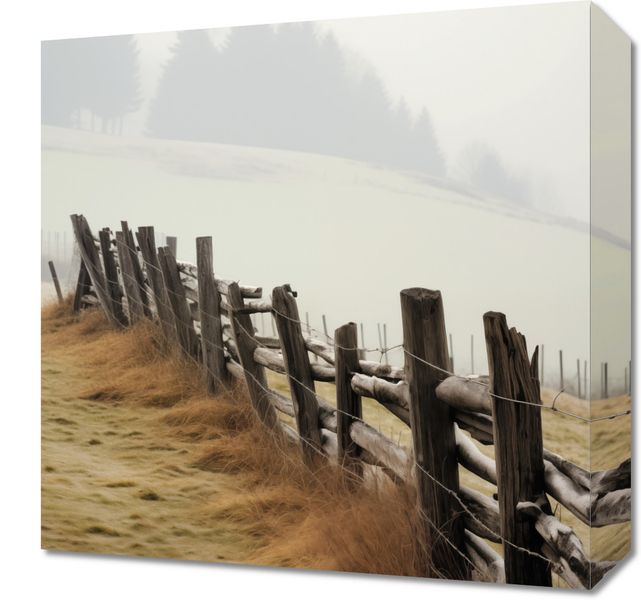 Obraz 40x40cm Spowity Mgłą zdjęcie 1