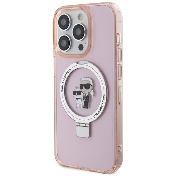 Etui Karl Lagerfeld do iPhone 15 Pro Max, Różowy, MagSafe zdjęcie 2