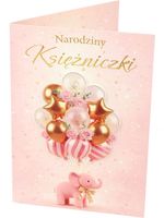 kartka na narodziny księżniczki a bb-002