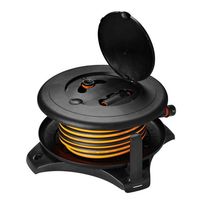 Bęben FISKARS z wężem Solid L 13 mm 1-2" 30 m 1057237