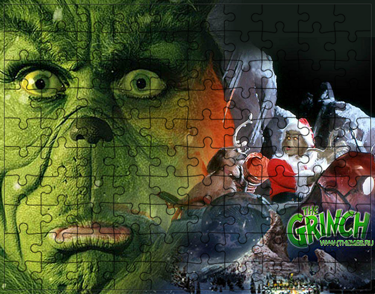 Puzzle Grinch zdjęcie 1