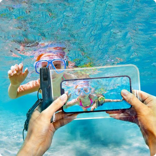 SPIGEN A601 UNIVERSAL WATERPROOF CASE 2-PACK CRYSTAL CLEAR na Arena.pl