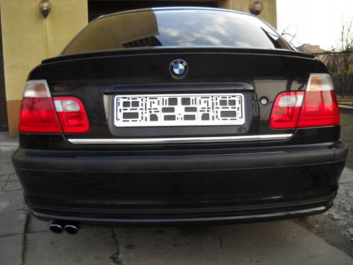 BMW 3 E46 Listwa CHROM Chromowana na Klape Tuning na Arena.pl