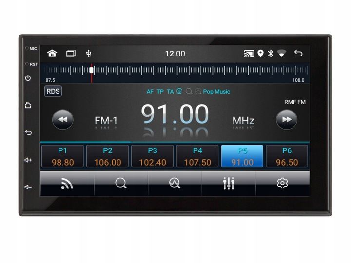 RADIO SAMOCHODOWE 2 DIN WiFi GPS ANDROID AUTO BLUETOOTH USB RDS zdjęcie 12