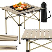 STÓŁ SKŁADANY CATERINGOWY TURYSTYCZNY WĘDKARSKI STOLIK ROZKŁADANY NA TARAS