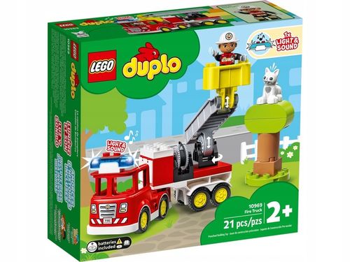 LEGO Duplo 10969 Wóz strażacki grający Prezent na Arena.pl