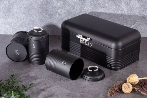 chlebak z zestawem pojemników berlinger haus bh-6754 black silver na Arena.pl