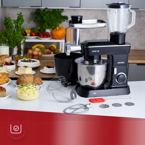 Robot planetarny kuchenny 3w1 mocny 3000W czarny MPM MRK-24 na Arena.pl