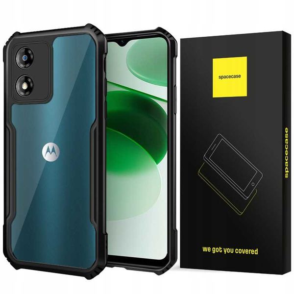 Spacecase Beetle Motorola Moto E13 black zdjęcie 1