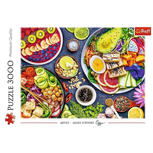 Puzzle 3000 Elementów Misa Buddy na Arena.pl