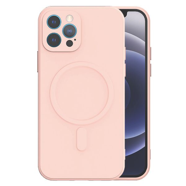 TEL PROTECT MagSilicone Case do Iphone 13 Jasnoróżowy zdjęcie 1