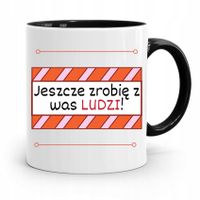 Kubek Czarny Prezent Dzień Nauczyciela Zrobię Z Nadrukiem Ze Zdjęciem
