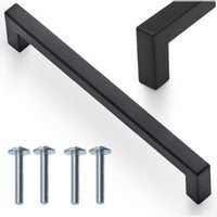 Uchwyt meblowy klasyczny czarny matowy Jaxon 168 mm rozstaw 160 mm