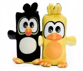 Dublusie. Dwustronna maskotka. Tukan/kaczka