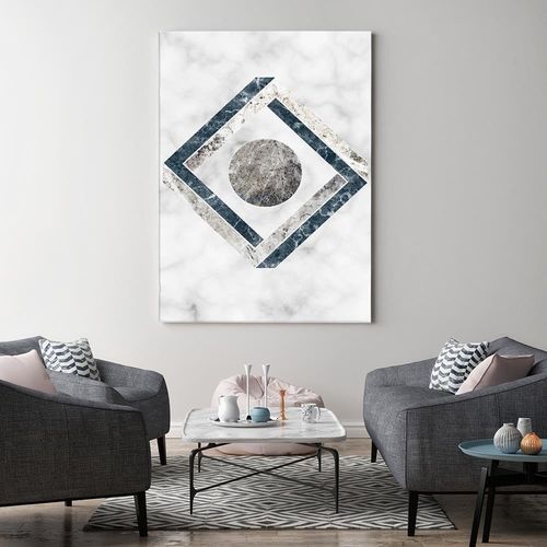 Obraz na płótnie - Canvas, Geometryczna abstrakcja 60x90 na Arena.pl