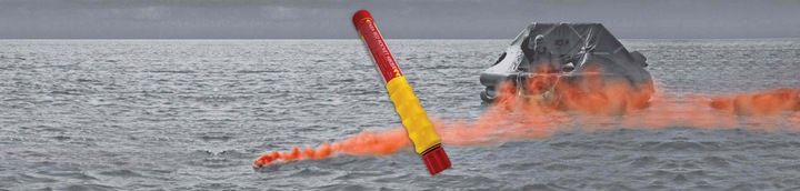 Rakieta spadochronowa czerwona PWS / COMET zdjęcie 3