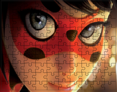 Puzzle Biedronka i Czarny Kot
