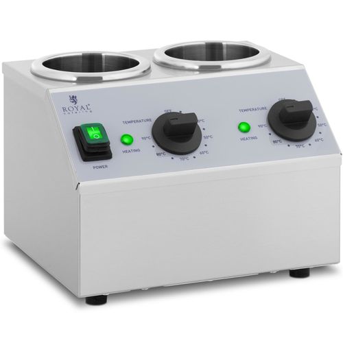 Podgrzewacz do butelek sosów na ciepło podwójny 2 strefy podgrzewania 2x1 l na Arena.pl