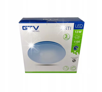 PLAFON LAMPA SUFITOWA CZUJNIK RUCHU GTV ASTI-D13 LD-ASTID13-NW-00 LED 13W
