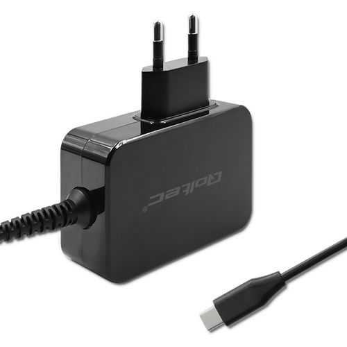 Qoltec Ładowarka GaN POWER PRO 1xUSB-C 45W 5-20V 2.25-3A Czarna na Arena.pl